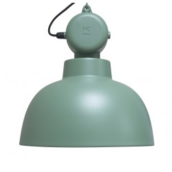 Zielona lampa industrialna Facotry M, mat - HK Living