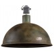 Duża lampa industrialna L - rusty green