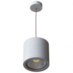Betonowa lampa wisząca MONAX, mała - CLEONI (kolor betonu)