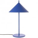 Kobaltowa lampa stołowa TRIANGLE - HK Living