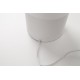 Biała lampa podłogowa TORCH marki Zuiver